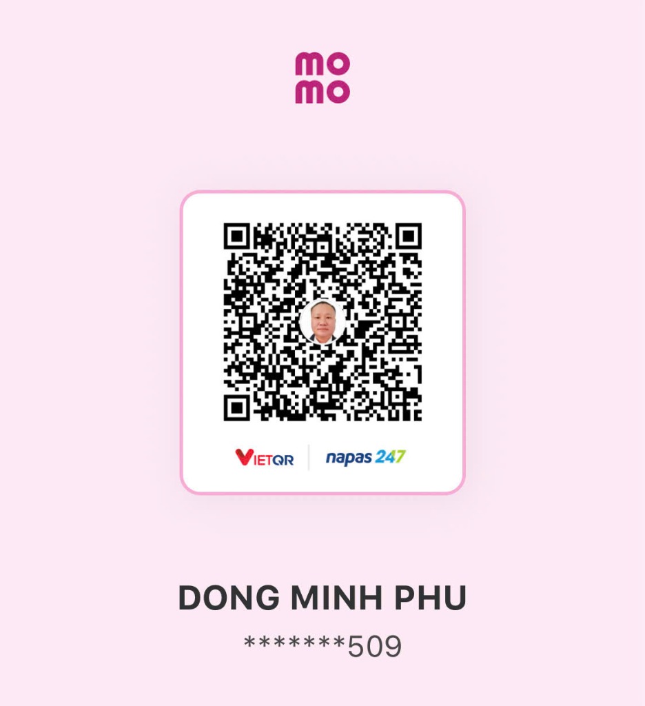 Mã QR MoMo Mời Cafe